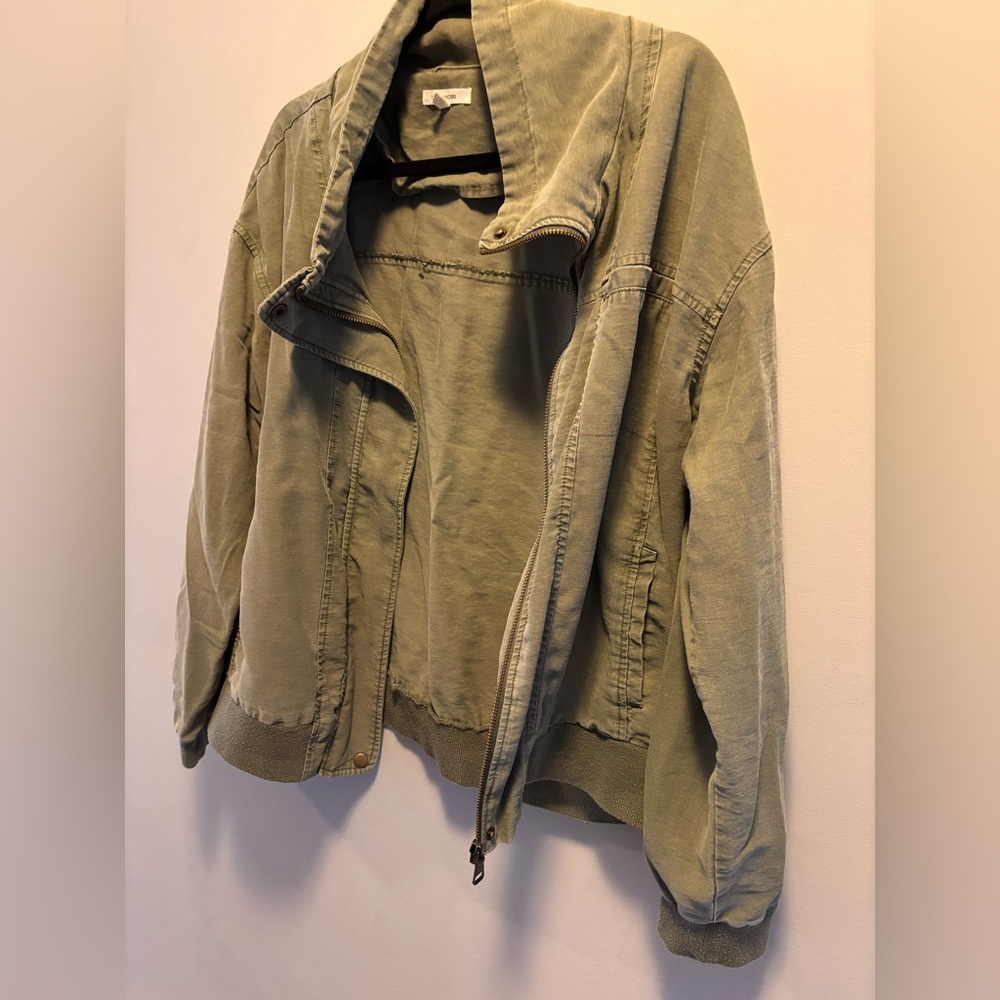 Maurices Olive Green Utility Jacket